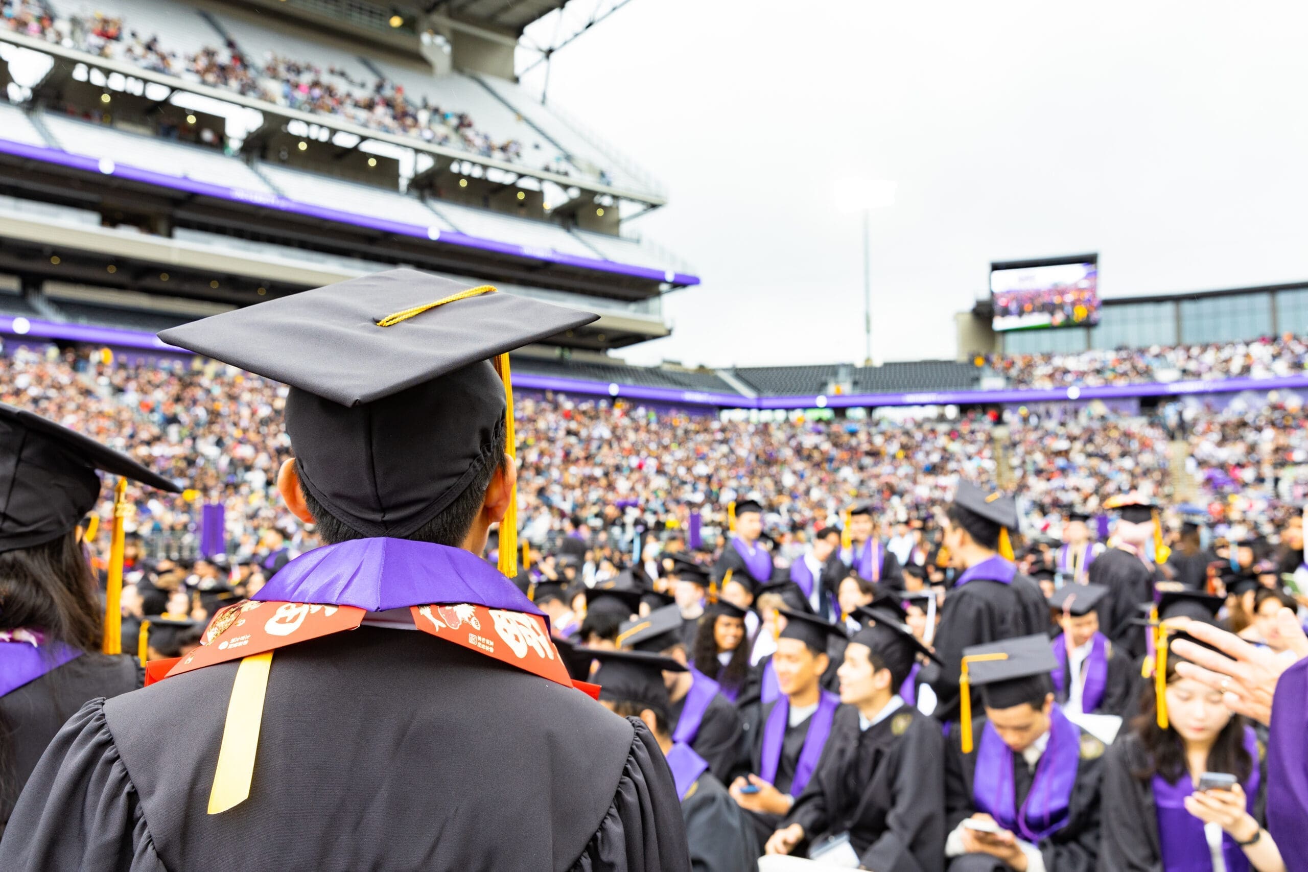 Students at UW Graduation